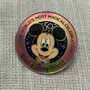 Walt Disney World 50th Anniversary Pins